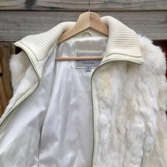 Wilsons Leather Fur Coat NWOT!